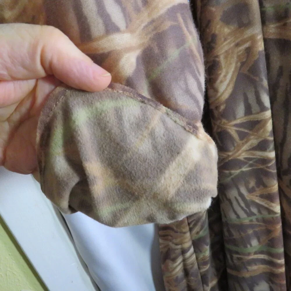 Brown Camo unisex TREE COSTUME (lined) Great for WHEELCHAIR Halloween costume